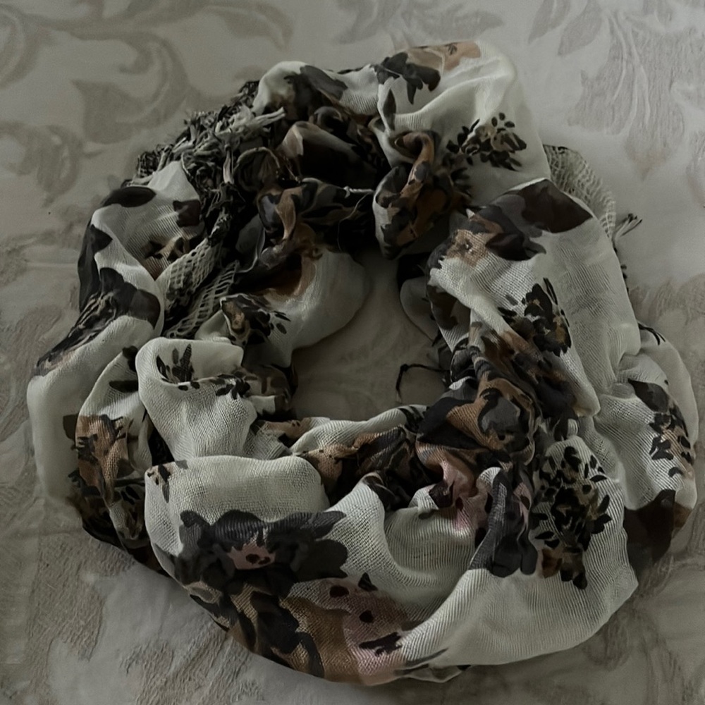 Floral scarf